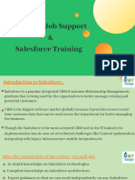 Salesforce Job Support & Salesforce Training