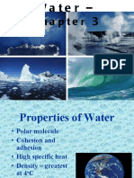 Water and Its Properties