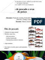 Óleo de Pescado e Ovas de Peixe