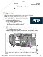 204-00 Ride Height Measurement