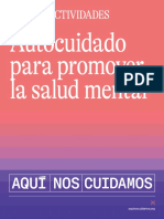 Actividades para Promover La Salud Mental y El Bienestar Emocional