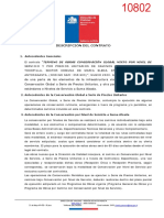 Descripción Del Contrato: 1. Antecedentes Generales "Termino de Obras Conservación Global Mixto Por Nivel de