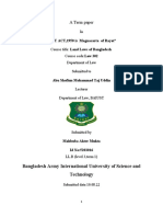 Land Law of Bangladesh, Law-302 Mahbuba