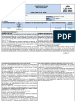 Plan Anual de Estudios Sociales 2022