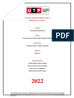 Procesamiento de Información - Esquema Numérico