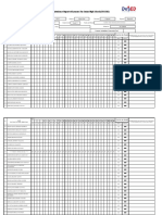 School Form 2 (SF 2) - Blank Template