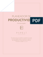 Planeador de Productividad PAPELÍ Owgdk8