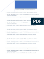 Six Sigma Master Black Belt - ISI MBB 2223 02 Part-A: Descriptive Questions 5 Questions Each Carrying 10 Marks