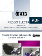 Unidad 3 Riesgo Eléctrico y Elementos de Protección