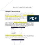 4 - Tabla de Frecuencias