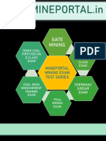 Short Notes & MCQ On Metal Mine Regulations