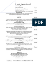 Mardale Menu June 11