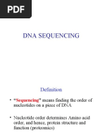 Genome Acquisition - Sangers's Sequencing