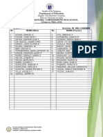 Sectioning List Original