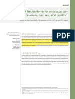 Condicoes Associadas A Cesariana Sem Respaldo Cientificomm