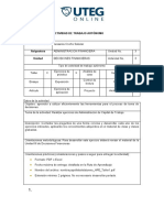 Taller Unidad 3 Decisiones Financieras