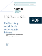 Mediacion y Comites de Convivencia Laboral