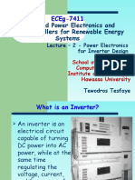 ECEg 7411 Lecture 2 Power Electronics For Inverter Design