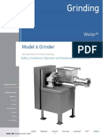 Weiler 6 Grinder Manual