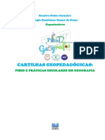 Cartilhas Geopedagógicas - PIBID e Práticas Escolares em Geografia