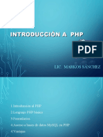 Presentación PHP en Power Point