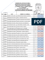 Formato Relacion de Alumnos Por Edades 6ºa