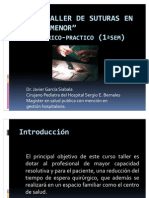 Curso Taller de Suturas en Cirugia Menor 1