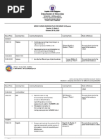 Department of Education: Weekly Home Learning Plan For Grade 10 Quezon Quarter 1, Week 4 October 26-30, 2020