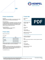 Hempel's Silicone Acrylic: Product Characteristics Product Data