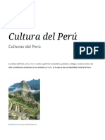 Cultura Del Perú - Wikipedia, La Enciclopedia Libre