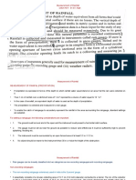 Lecture No-4-Measurement of Rainfall