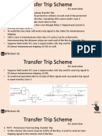 Transfer Trip Scheme: An Overview