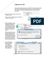 How To Create A Digital Signature For PDF: (For Adobe Acrobat DC)