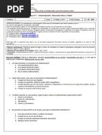 Guía #5 Autoevaluación Ignacio M Eduardo C 6° Básicos Ed Física