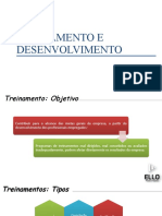 Treinamento e Desenvolvimento