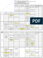 BROAD TIME TABLE - MBA II Yr. Trim IV (2022-23) : School of Business Management