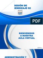 Sesión de Aprendizaje - 02 Administración y Procesos Administrativos