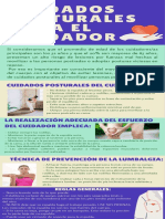 Cuidados Posturales para El Cuidador