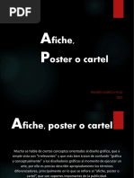 Afiche, Poster y Cartel Presentacion