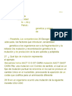 Taller de Variabilidad Genética y Origen de La Vida 9°1