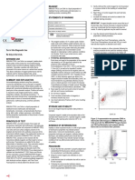 Reagent Immuno-Trol Low Cells: For in Vitro Diagnostic Use RX Only in The U.S.A