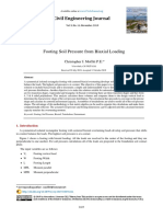 Footing Soil Pressure From Biaxial Loading