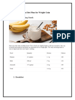 Early Morning Snack: 4000 Calorie Indian Diet Plan For Weight Gain