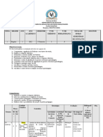 PLANO ANALITICO DE DIDACTICA GERAL - INGLES e FRANCES