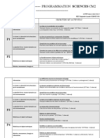 Programmation Sciences CM2 2022