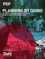 Planning by Doing: How Small, Citizen-Powered Projects Inform Large Planning Decisions