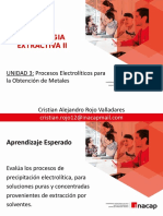 Unidad 3 - Procesos Electrolíticos para La Obtención de Metales