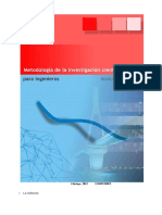 Metodologia para INGENIEROS de Manuel Borja