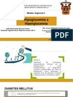 Hipoglucemia e Hiperglucemia: Instituto Mexicano Del Seguro Social Unidad Medica Familiar No.53