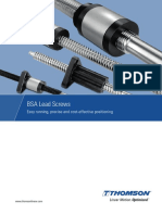 BSA Lead Screws: Easy Running, Precise and Cost-Effective Positioning